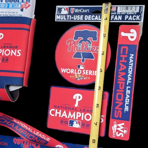 Philadelphia Phillies 2022 National League Champions World Series Bundle… - Picture 2 of 10